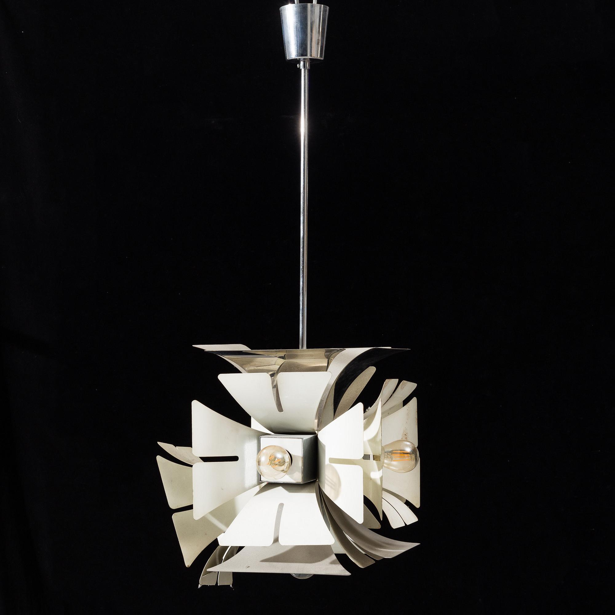 A 1070's ceiling light, probably Italy.