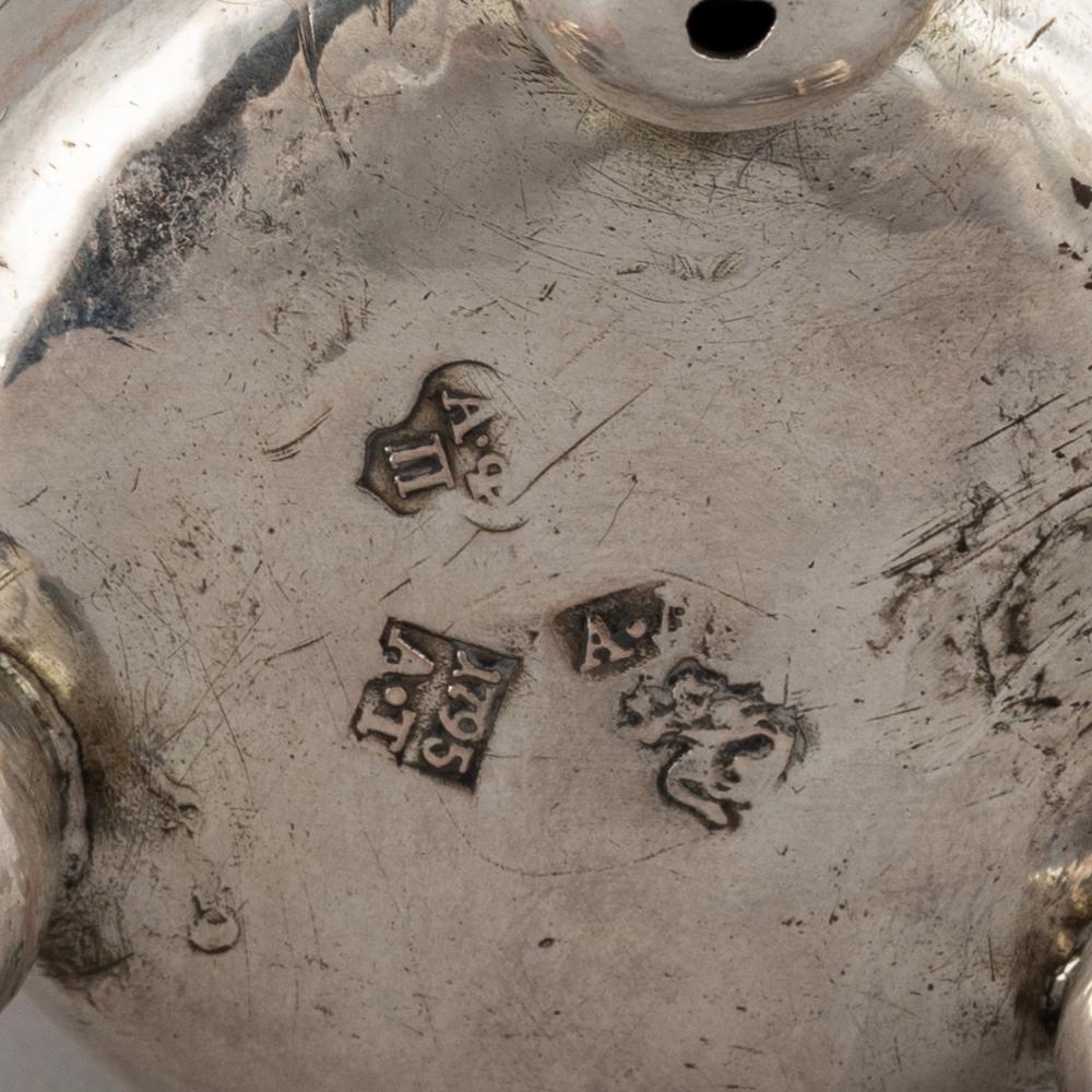 A russian silver beaker, A Dementev, Moscow 1743-84, with assayers mark A Titov, Moskva 1795.