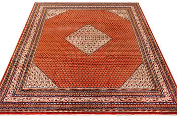 A Boteh Mir carpet, c. 346 x 242 cm.