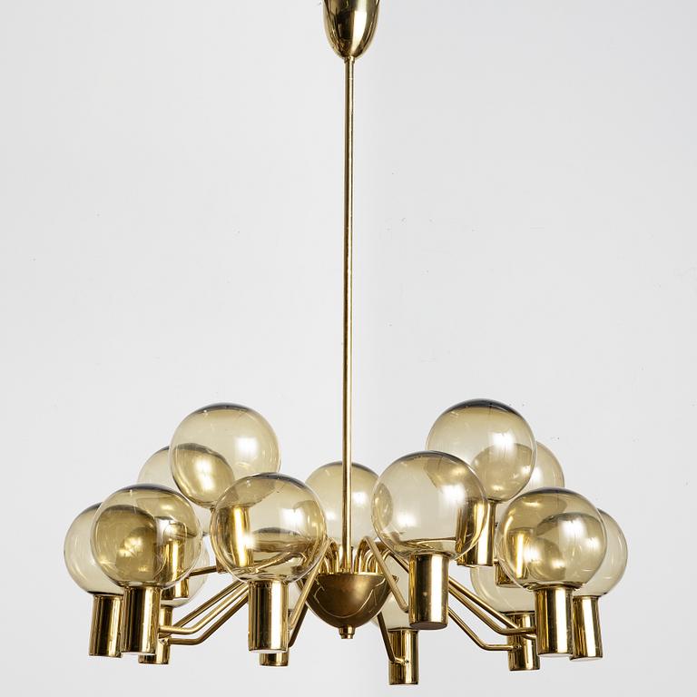 Hans-Agne Jakobsson, a 'Patricia' ceiling lamp, T 372/15, Markaryd, late 20th Century.