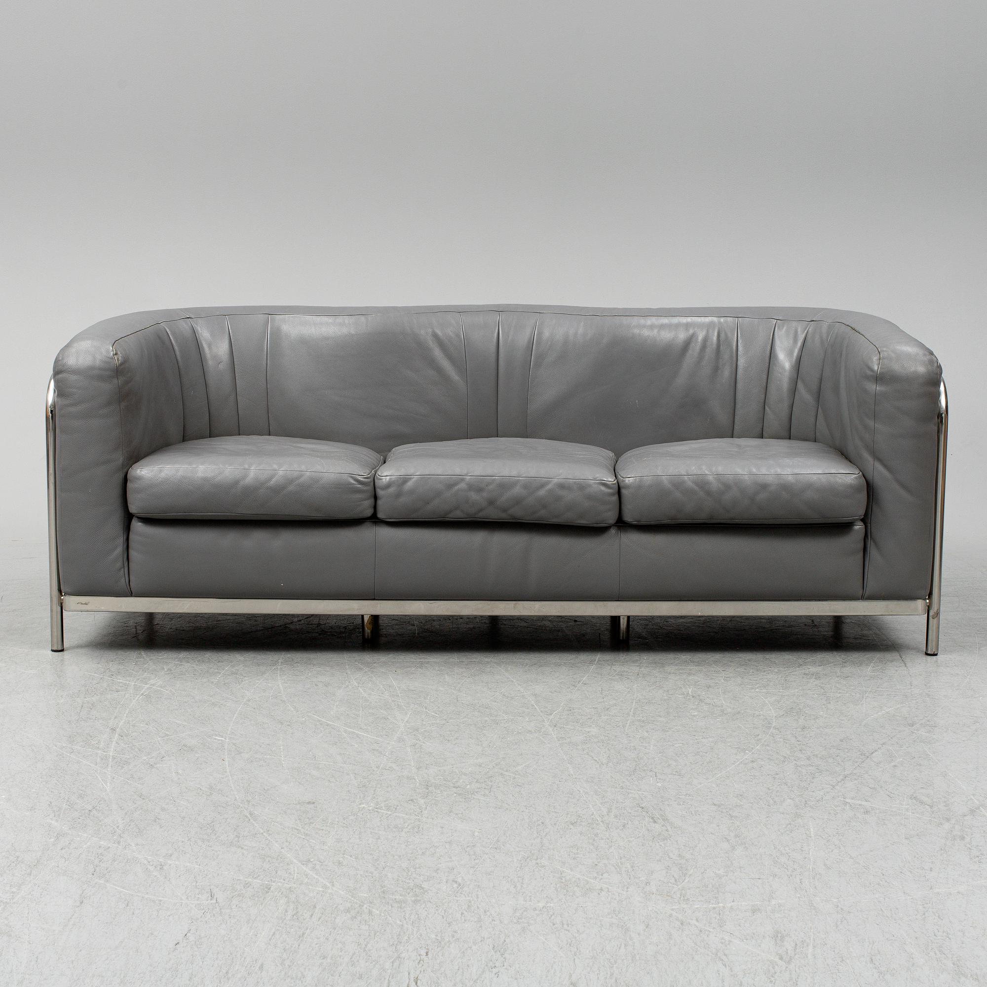 JONATHAN DE PAS, DONATO D. URBINO & PAOLO LOMAZOTTI, an 'Onda' sofa from Zanotta, Italy, model launched in 1985.