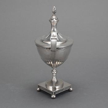 SOCKERSKÅL, silver, David Andersen & Co, Stockholm 1912. Vikt ca 635g.