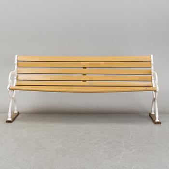 TRÄDGÅRDSSOFFA, J & C.G. Bolinder, AB Stockholm, omkring år 1900.