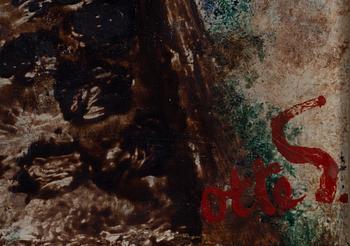 Otte Sköld, "Gata i en Bretagnsk bondby".