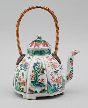 TEKANNA, porslin, Kina, Kangxi 1662-1722.