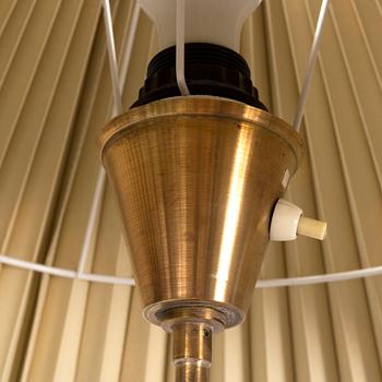 A floor lamp from the second half of the 20th century.