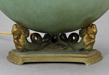 BORDSLAMPA, art déco, 1900-talets första hälft.