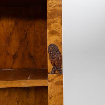 Bookcase, 1 pair, Empire style, circa 1900, possibly Baltic region.