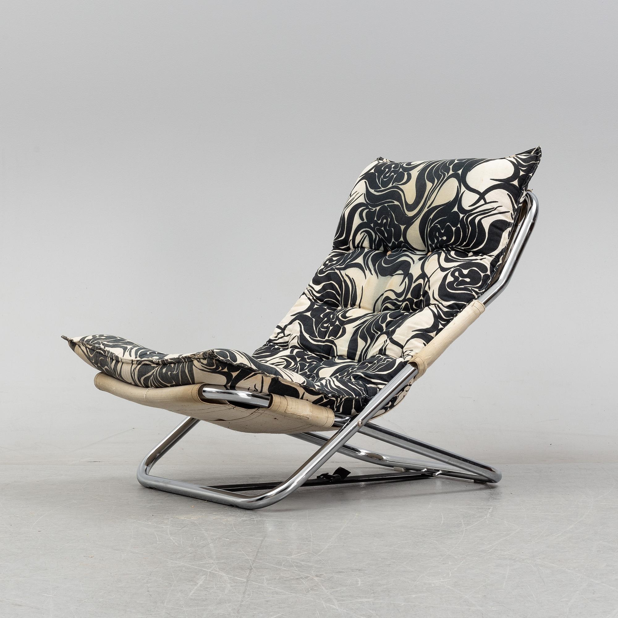 Fåtölj, "Viggen", Värnamo Sängkläder AB, Värnamo, 1970-tal.