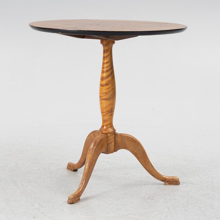 Pelarbord, sent 1800-tal.