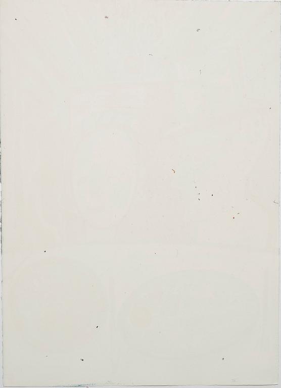 Lena Cronqvist, Utan titel, ur mappen: "August Strindberg, Ett Drömspel".