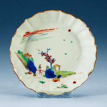 1744. A wucai dish, Ming dynasty, Tianqi (1621-27).