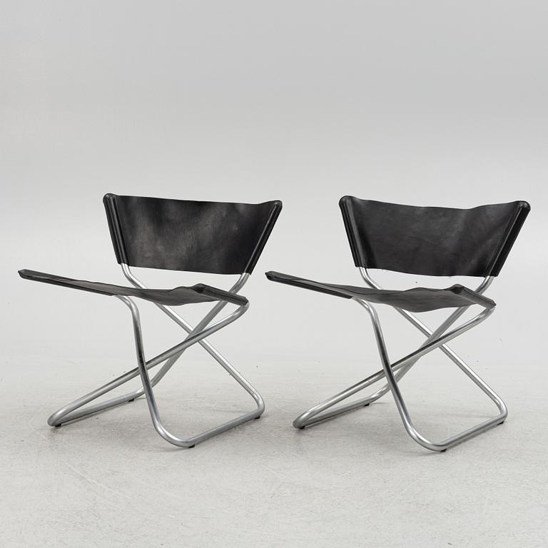 Erik Magnussen, armchairs, a pair, "Z-down chairs", Torben Ørskov, Denmark, circa 1968.