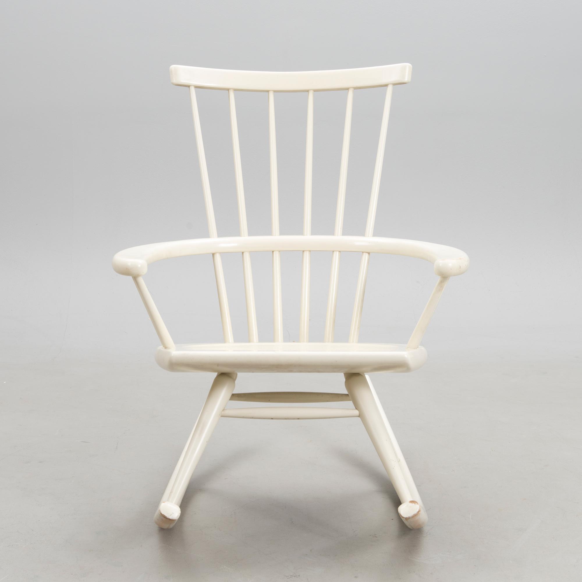 rocking chair "Prima Ballerina" model 2511, Asko. Designed in 1962.