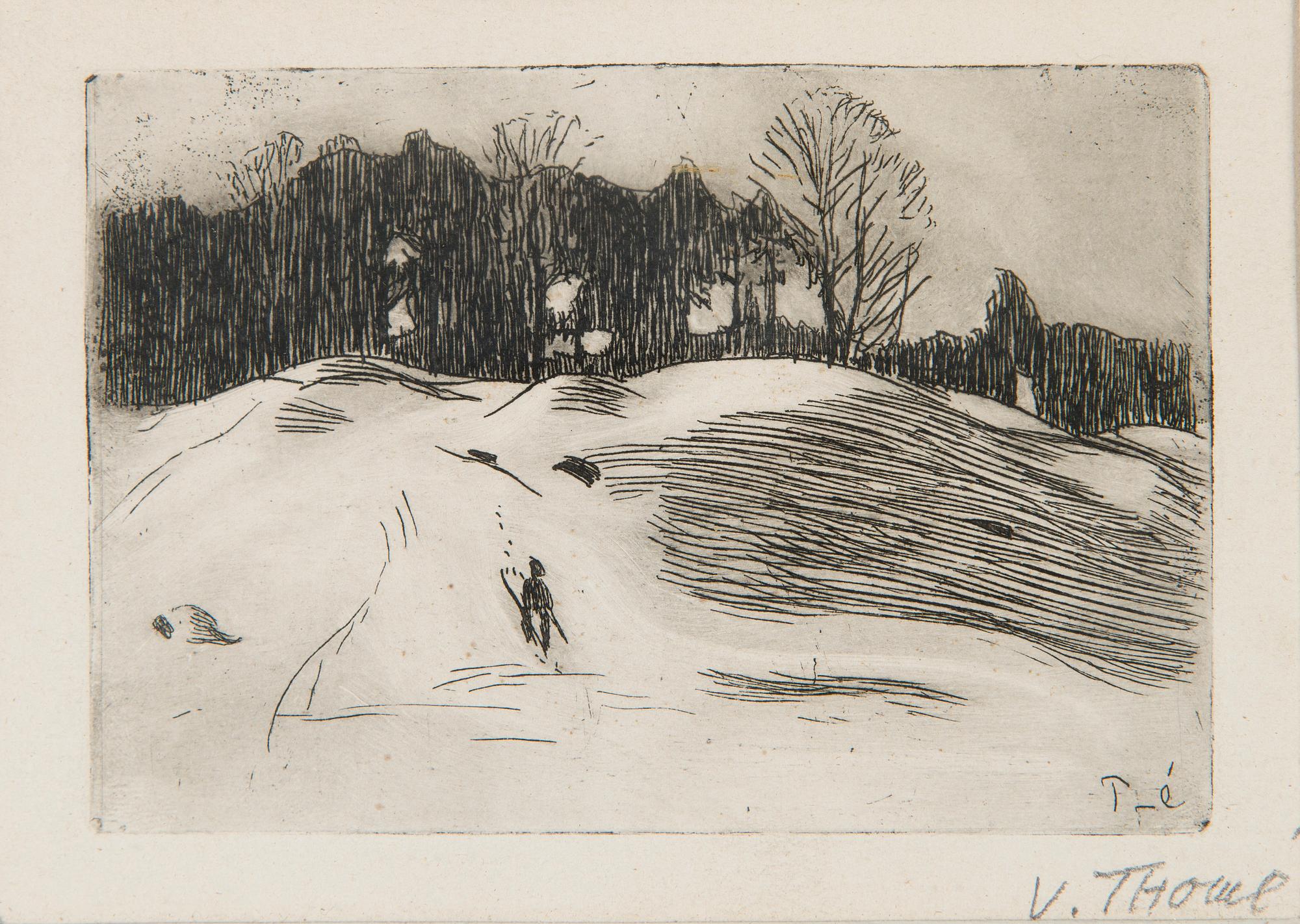 Verner Thomé, Etsaukset, 2 kpl.