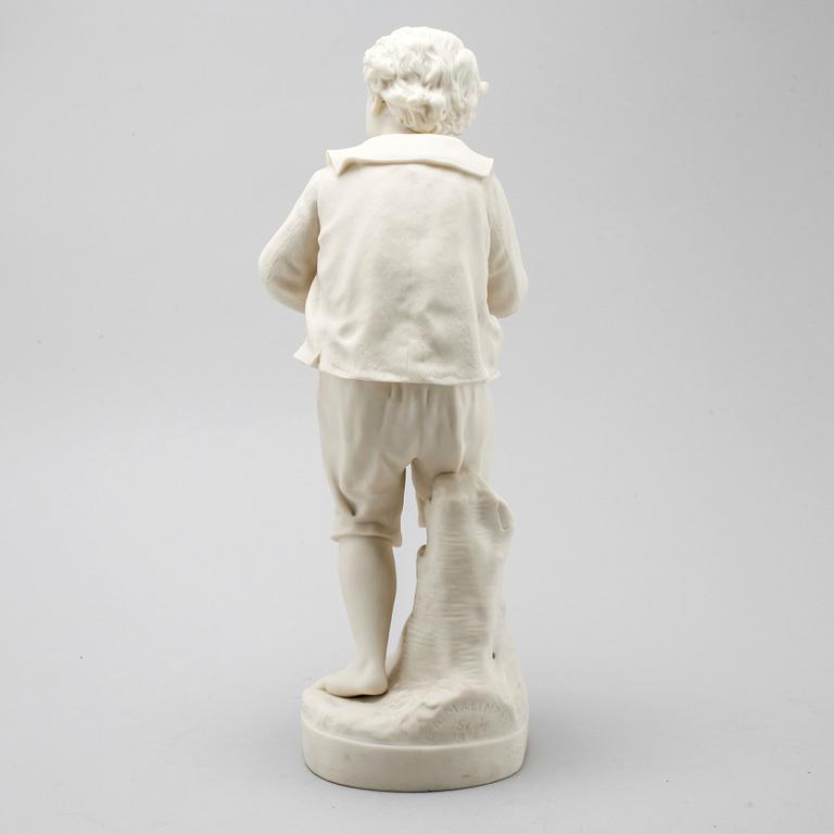 A parian figurine from Copeland in England from the first half of the 20th century.