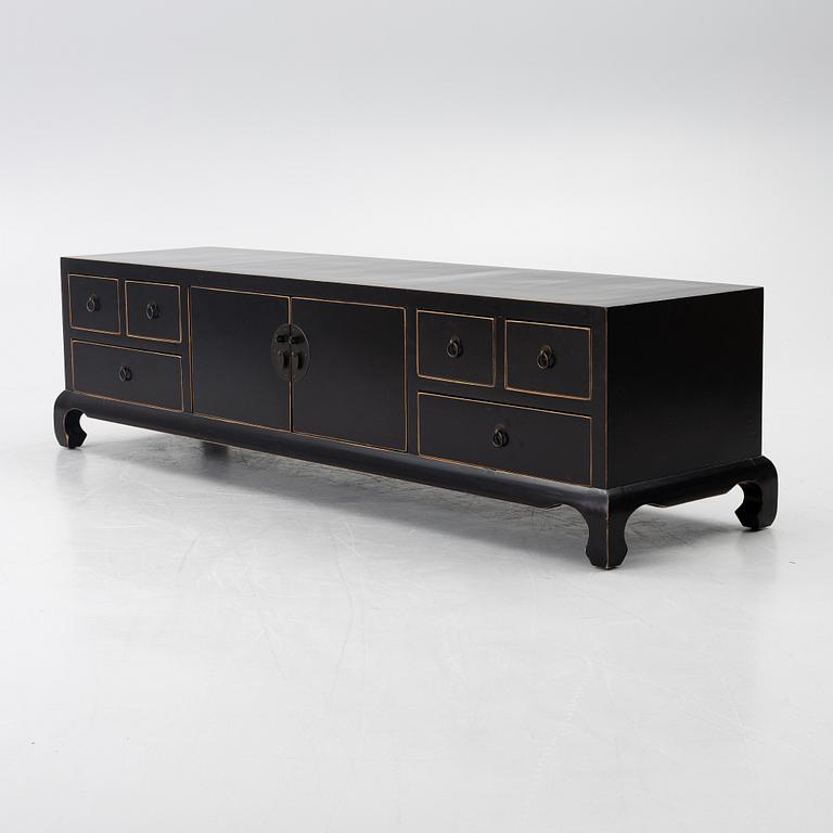 A Chinese style sideboard, end of the 20th century.