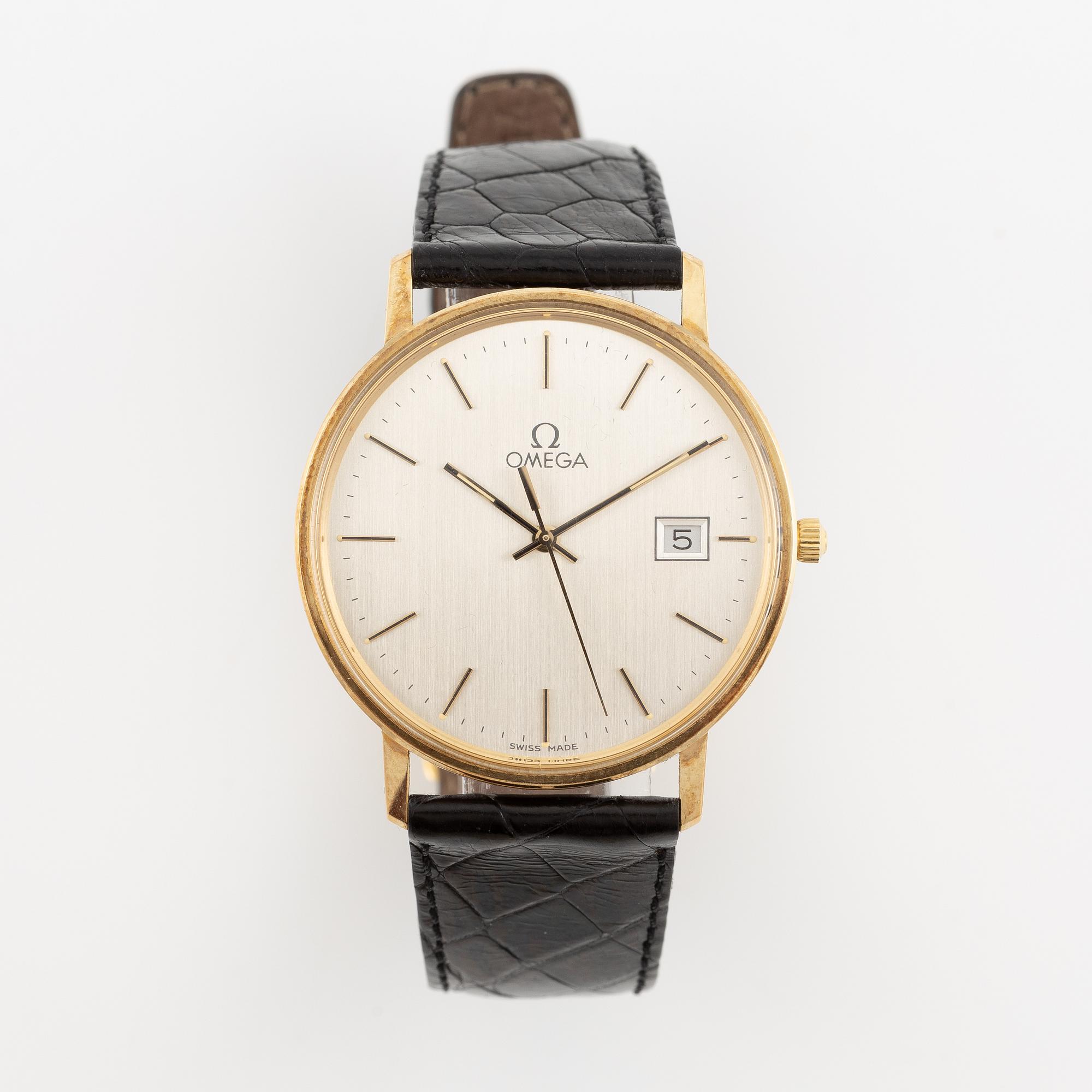 Omega, wristwatch, 33.5 mm.