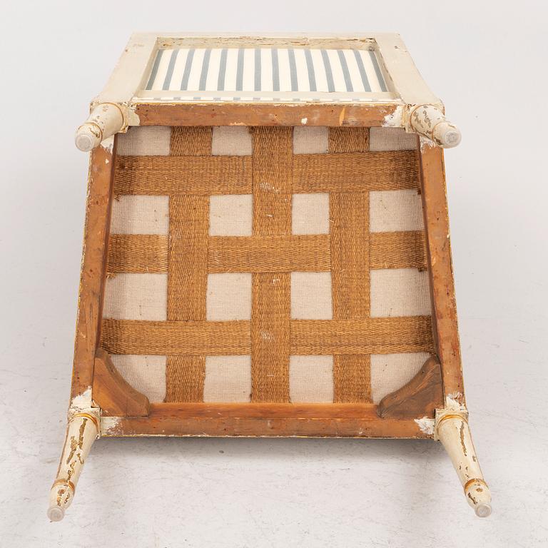 Karmstol, Stockholmsarbete, sent 1700-tal, Gustaviansk.