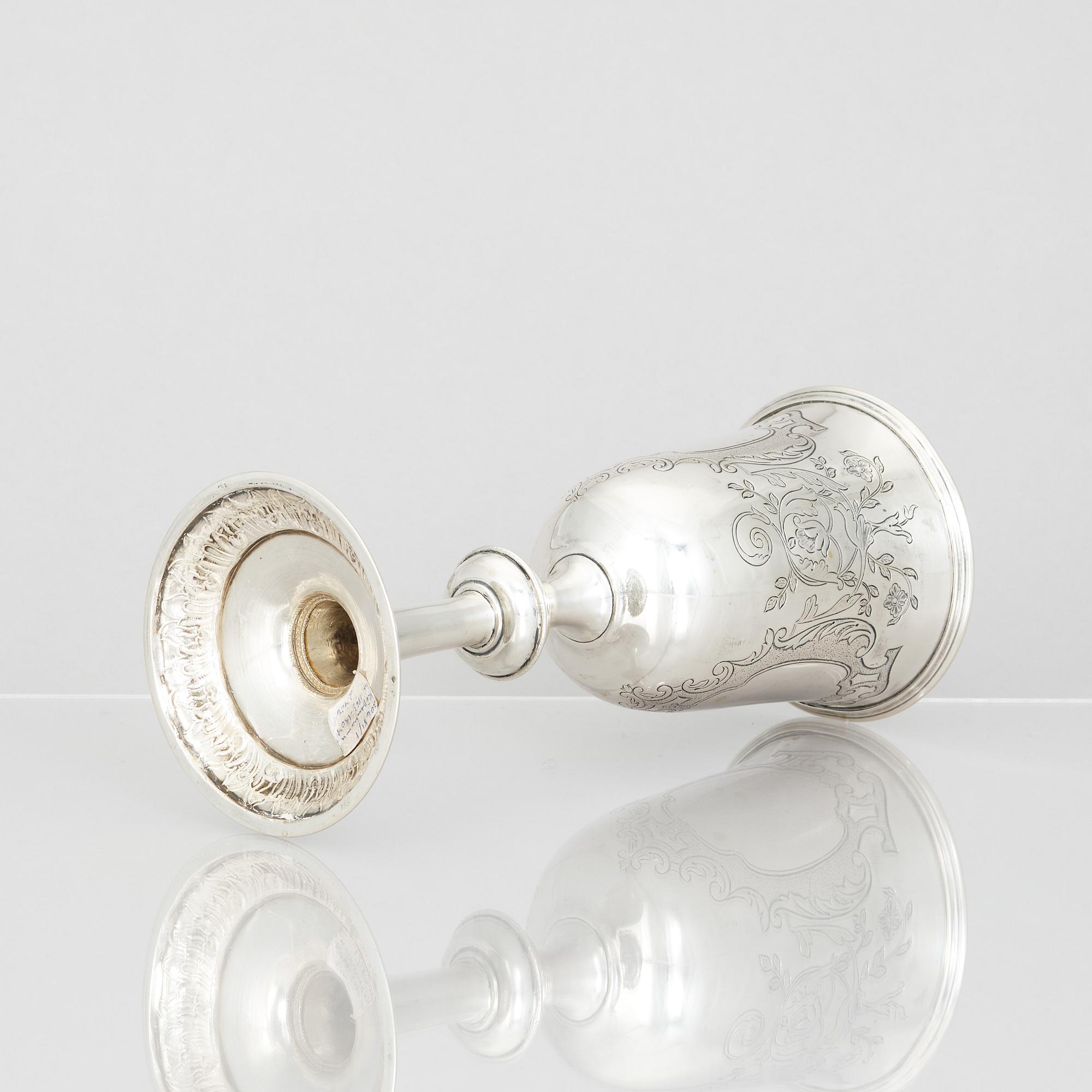 A late 19th/early 20th century  silver cup, Copenhagen. Unclear makers mark.