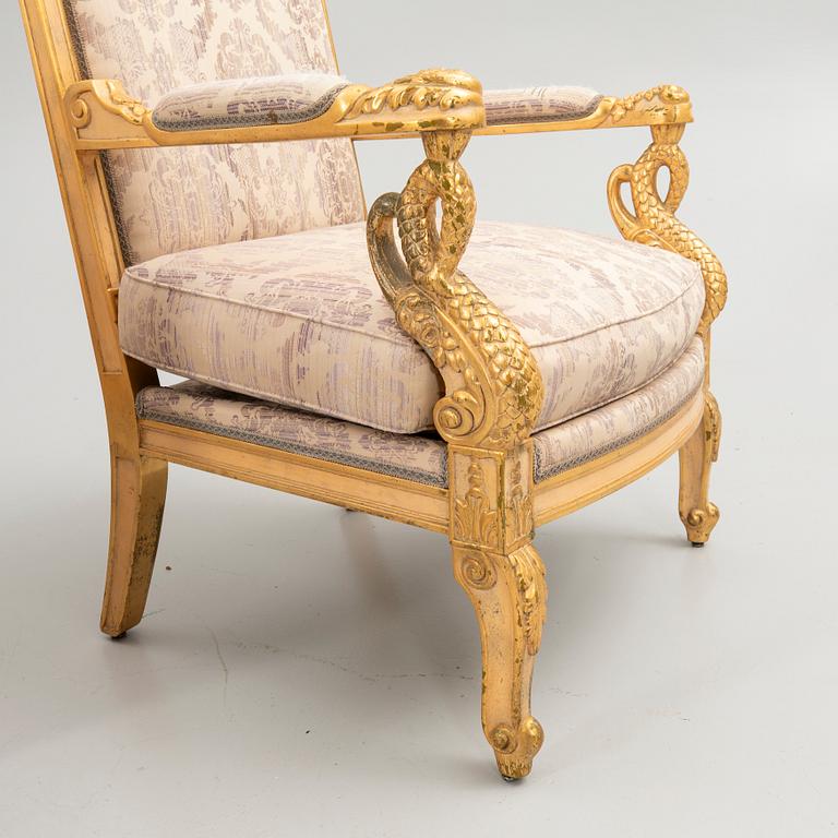 Kamstolar, 1 par, empire stil, 1900-tal.