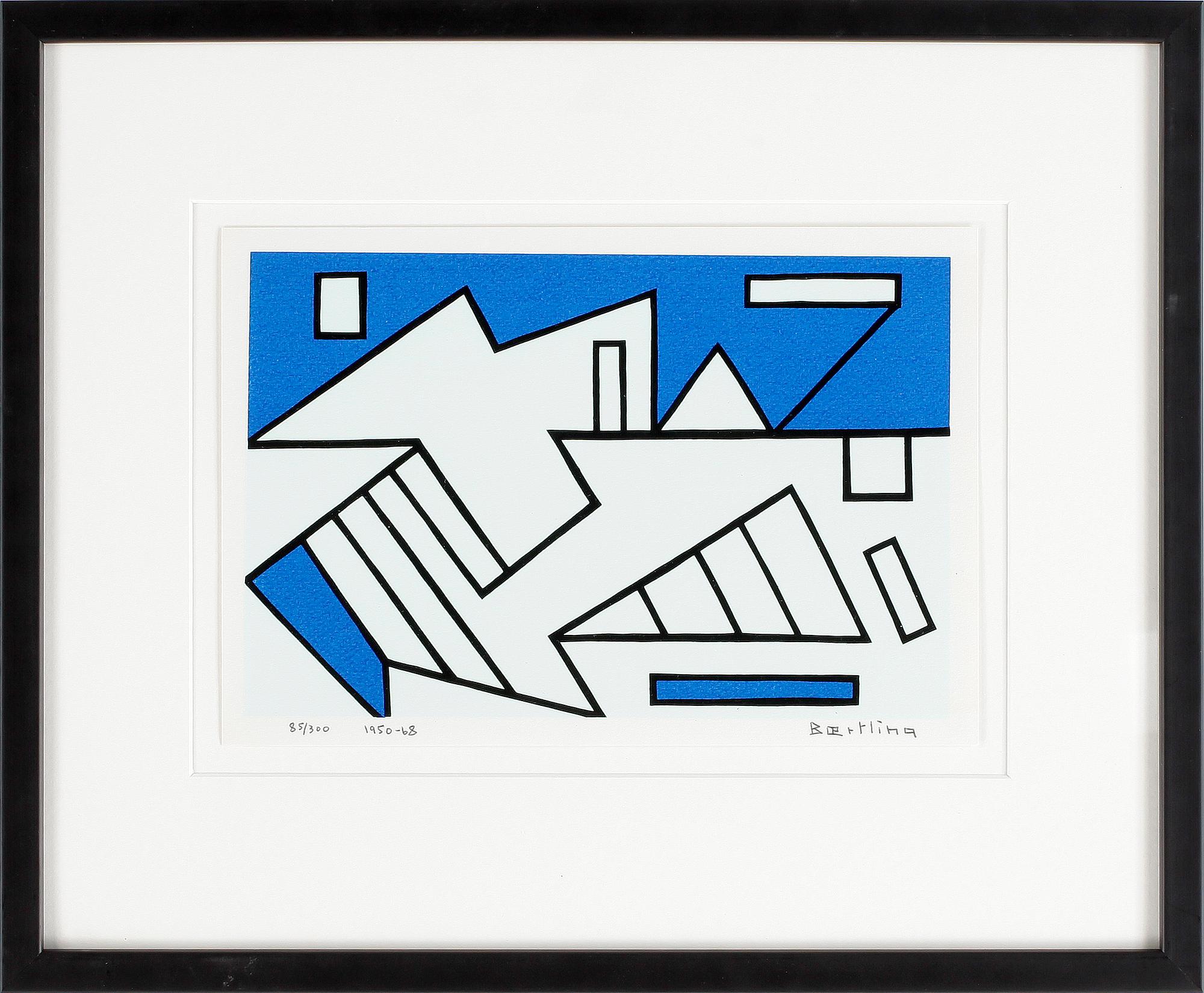 OLLE BAERTLING, färgserigrafi, signerad och daterad 1950-68, numrerad 85/300.
