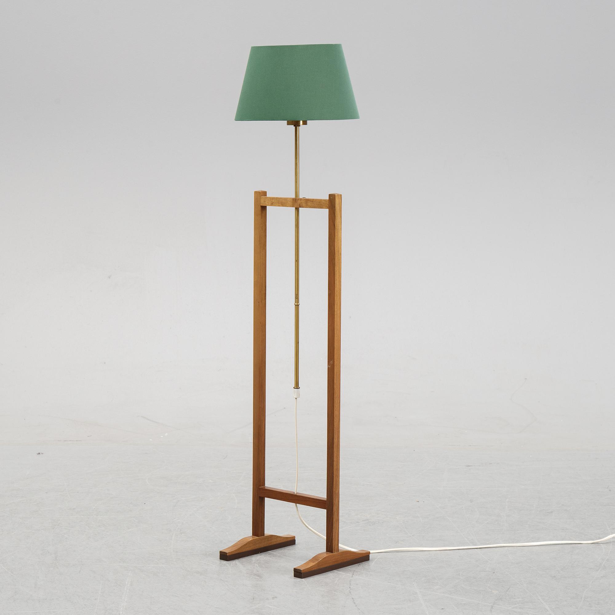 A floor lamp, model 2458, designed by Josef Frank in 1952 for Frima Svenskt Tenn.