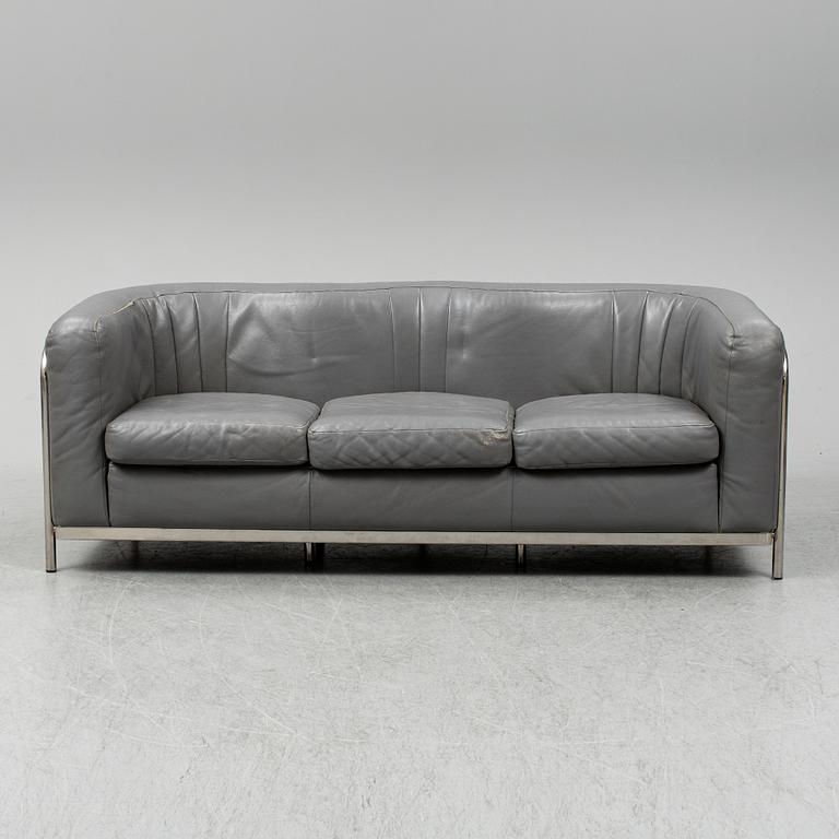 JONATHAN DE PAS, DONATO D. URBINO & PAOLO LOMAZOTTI, an 'Onda' sofa from Zanotta, Italy, model launched in 1985.