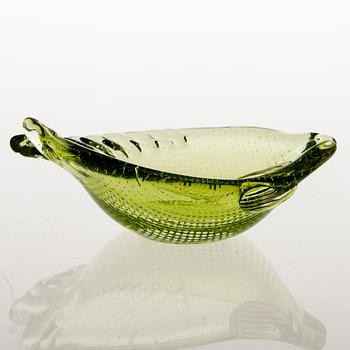 TAPIO WIRKKALA, A Kala (Fish) Ashtray, signed Tapio Wirkkala Iittala.