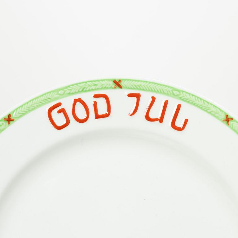 A piece "God Jul" dinner set by Gustavsberg and Rörstrand.