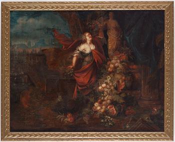 Abraham Brueghel, hans krets, Allegori över sommaren.