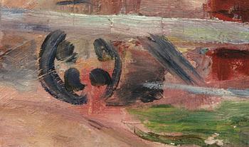 Gösta Sandels, oil on canvas, unsigned.