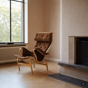 Bruno Mathsson, a 'Pernilla' armchair, Dux.