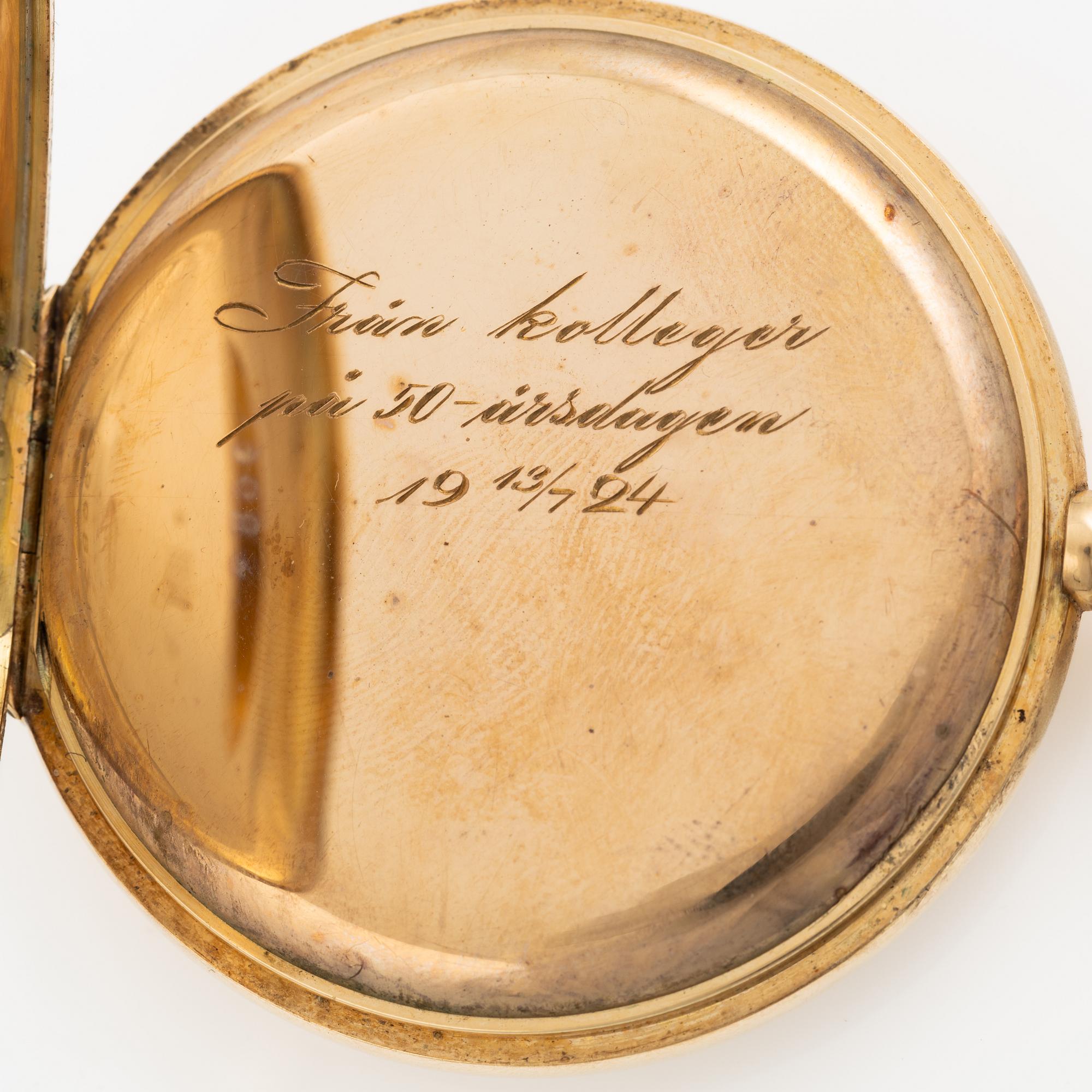 Orion, fickur, 14K guld, savonett, 51 mm.