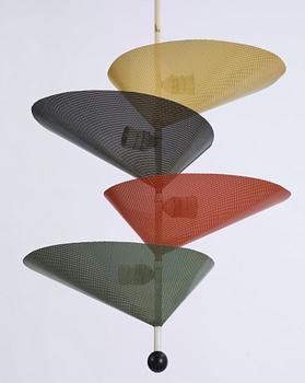 MATHIEU MATEGOT, Atelier Mategot, tillskriven, takarmatur, Frankrike 1950-tal.