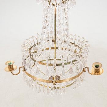 Chandelier late Gustavian around 1800.