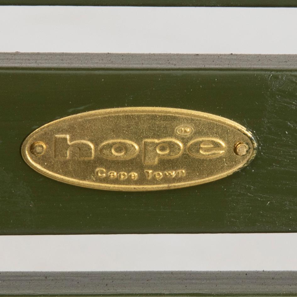 Trädgårdskarmstolar ett par "Park" Hope 2000-tal.