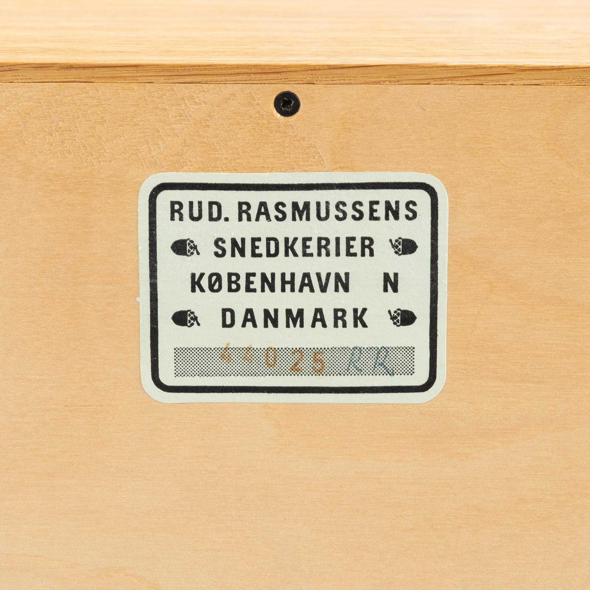 Mogens Koch, moduler, 5 st, "Byggereolen", Rud Rasmussens Snedkerier. Danmark.