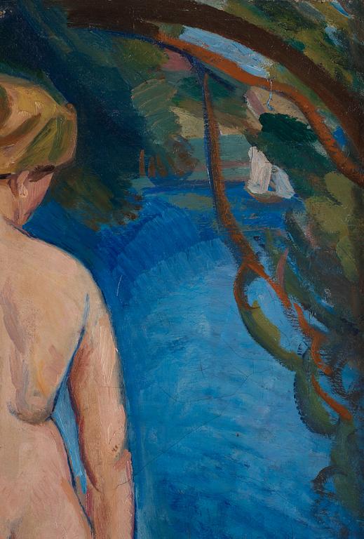 Georg Pauli, Kvinna på väg till badet.