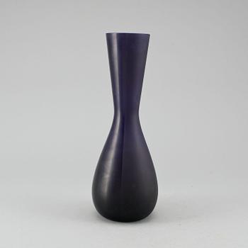 VAS, glas, etikettmärkt Venini, Murano, 1900-talets andra hälft.