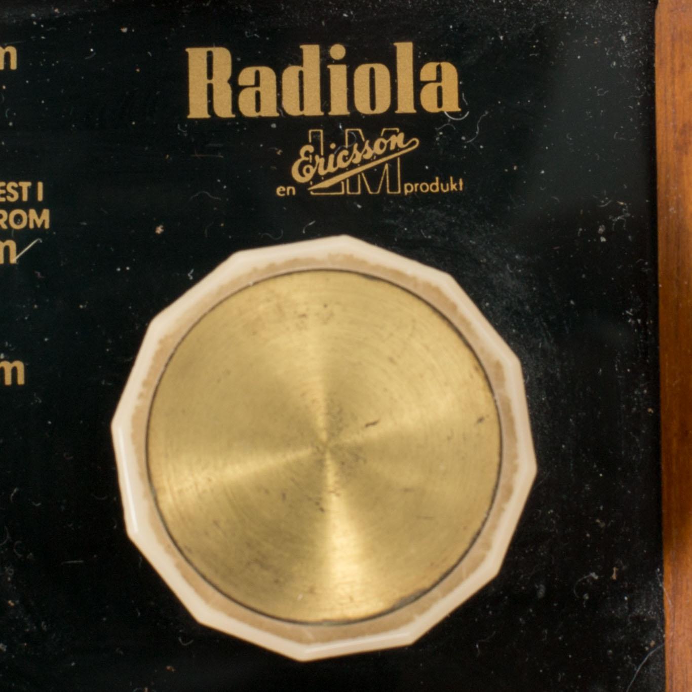 RADIOGRAMMOFON, Radiola LM Ericsson.