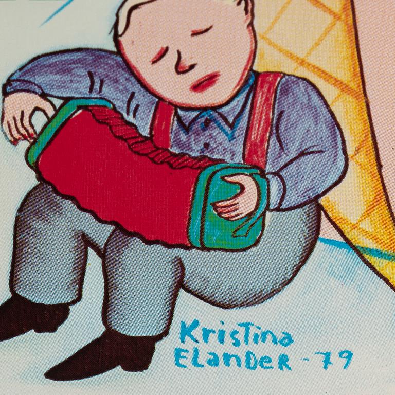 Kristina Elander, 2 st affischer 1979.