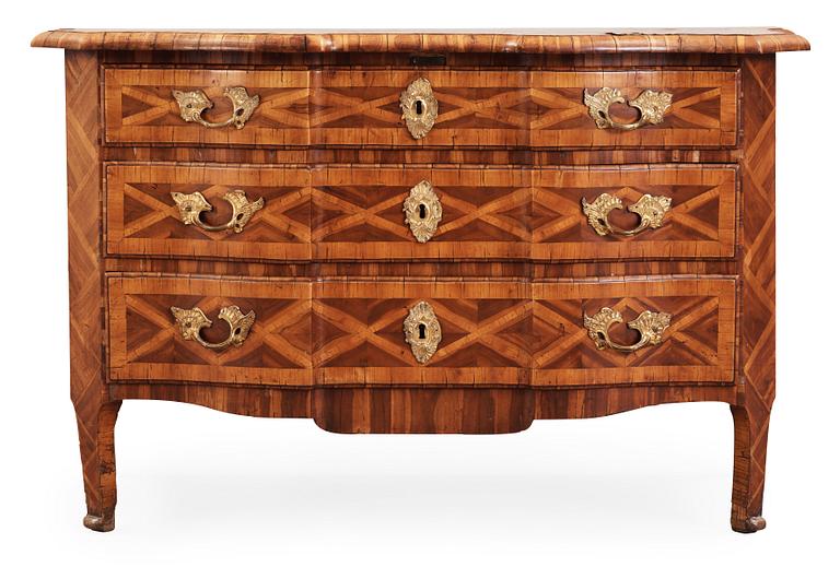 A Swedish late Baroque 18th century commode.
