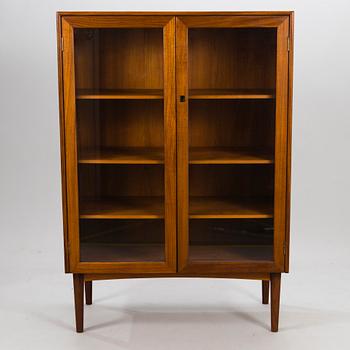 A Finnish display cabinet, 1960:s-70:s, teak.