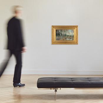 Johan Krouthén, oil on canvas, signed.