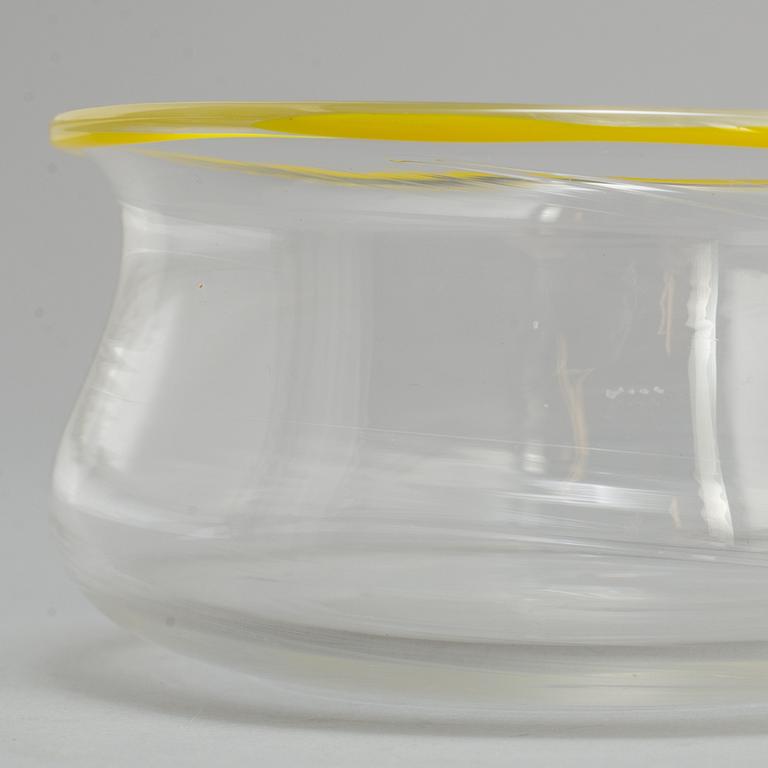 GUNNAR CYRÉN, skål, glas, Orrefors Expo.