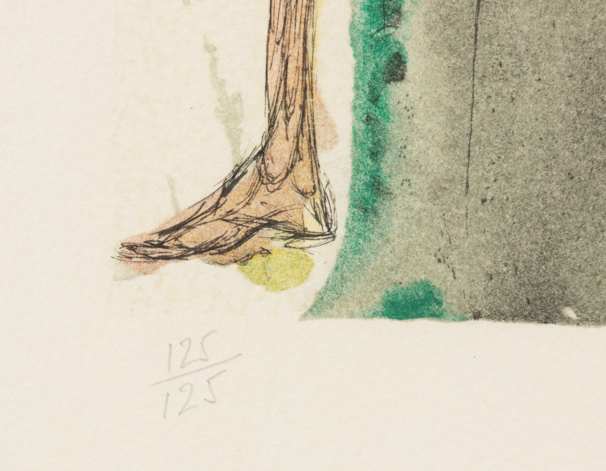 Salvador Dalí, "The Cards Foretell Carmen's Death", from "Carmen".