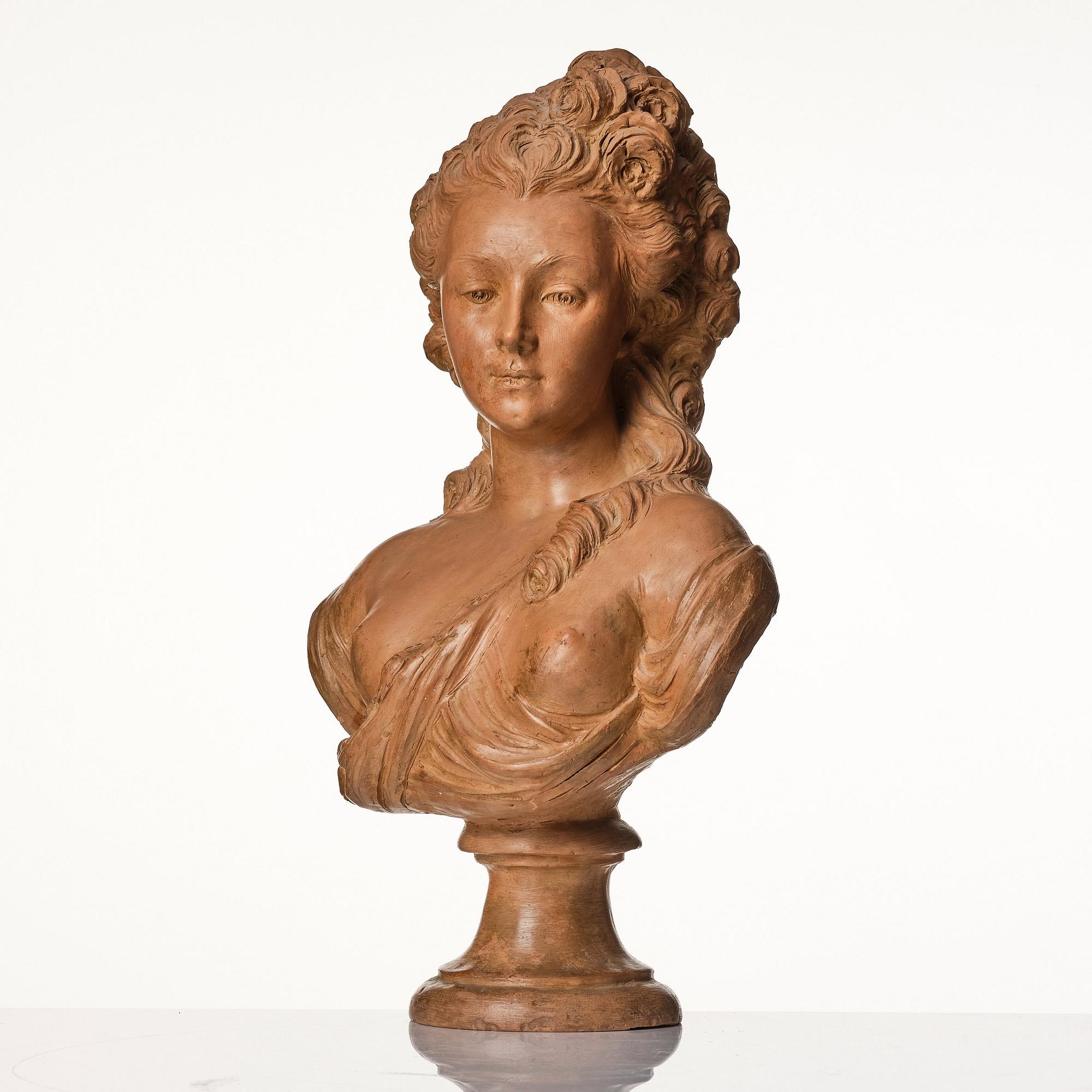 Jean-Jacques Caffieri After, Bust depicting Madame du Barry.