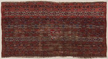 Carpet Oriental antique approx. 90x176 cm.