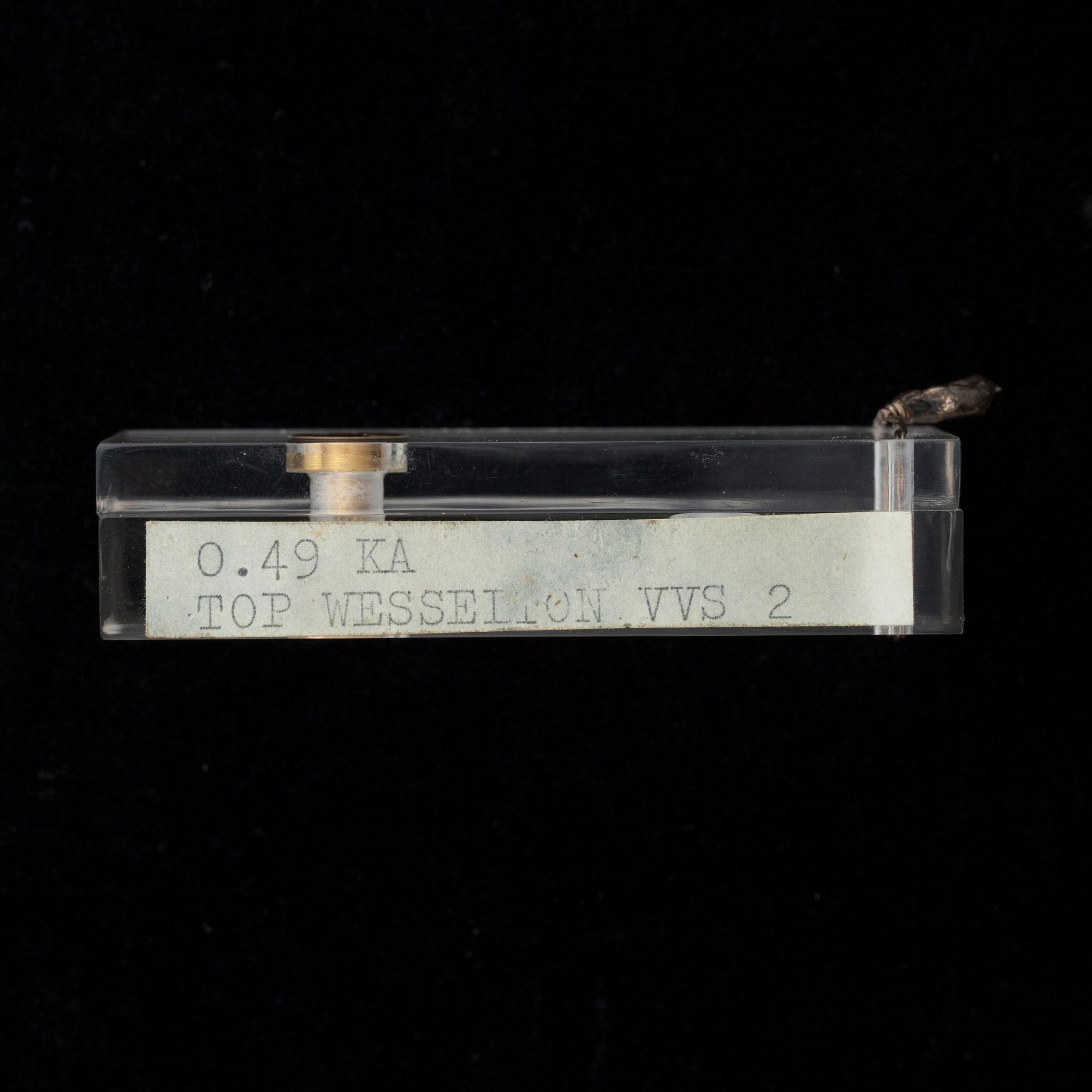 DIAMANT, briljantslipad 0,49 ct D-E (River) / VVS2.